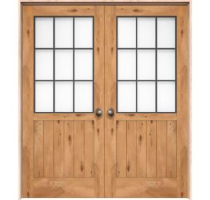 Farmhouse French Half Interior Double Door