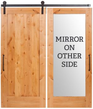 Bayside Mirror Barn Door