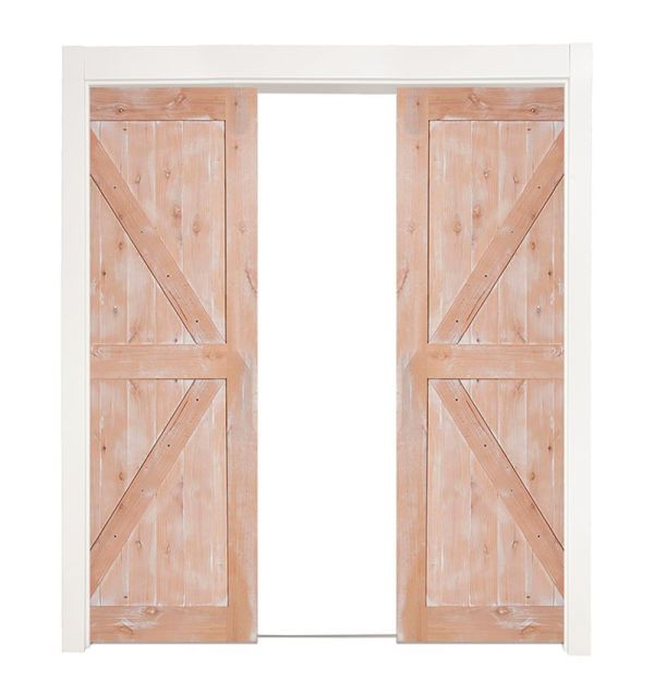 Stable Double Converging Pocket Doors