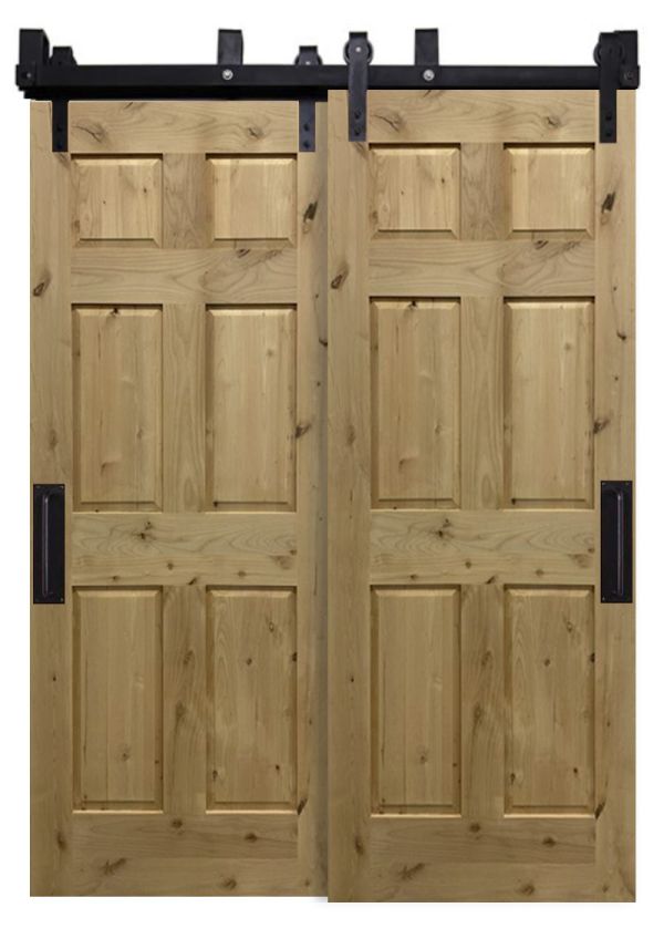 Bypass Barn Door Double Bypass Barn Doors Rustica