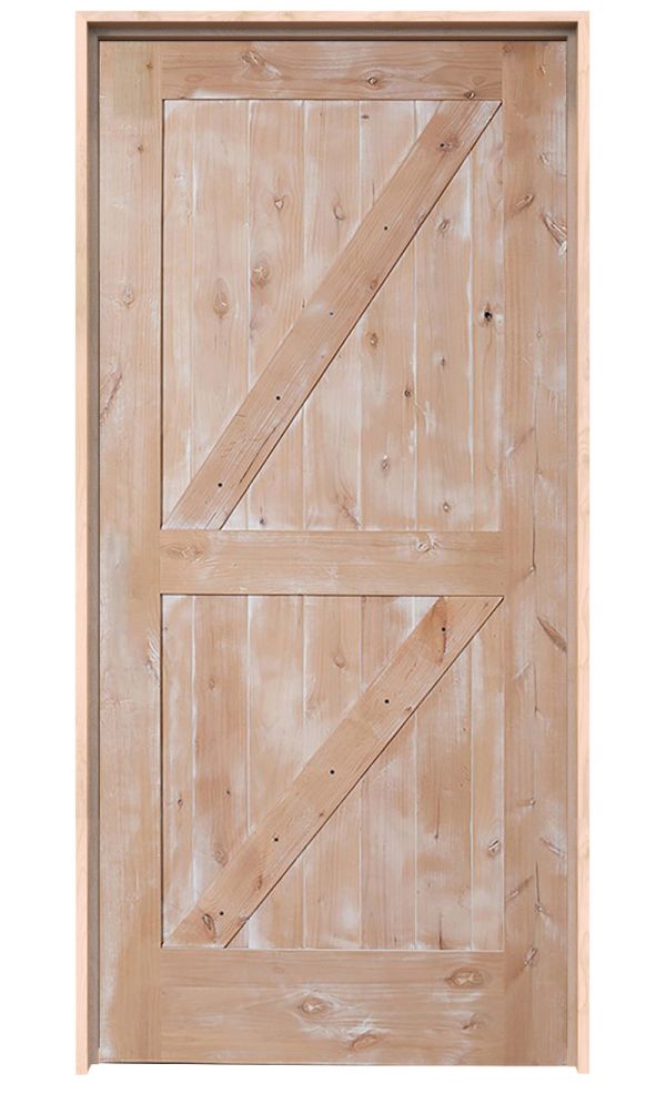 Hinged Barn Doors Swinging Rustic Metal More Rustica