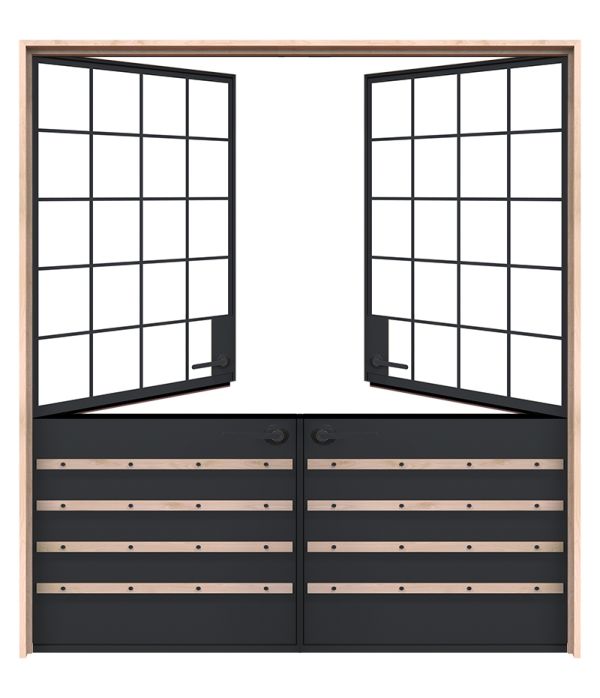 Exterior Port Double Dutch Doors