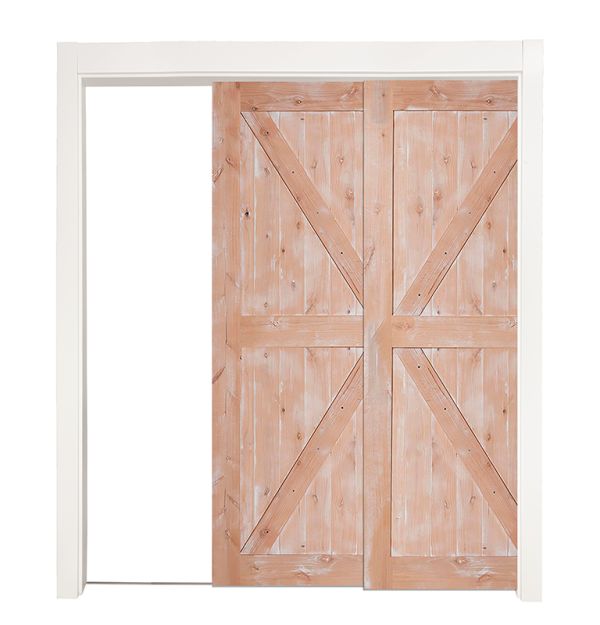 Stable Bypassing Pocket Doors