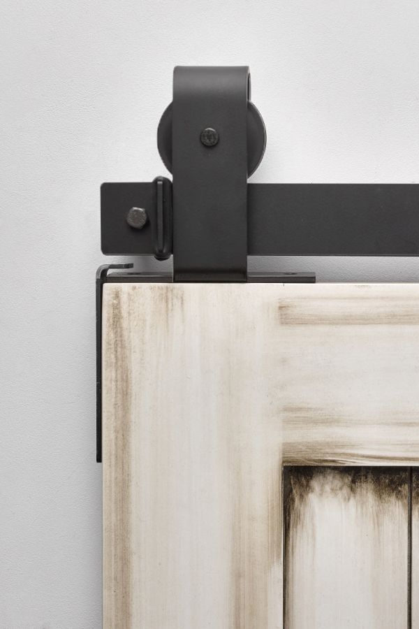 Buck Flat Black - Same Day Ship Barn Door Hardware