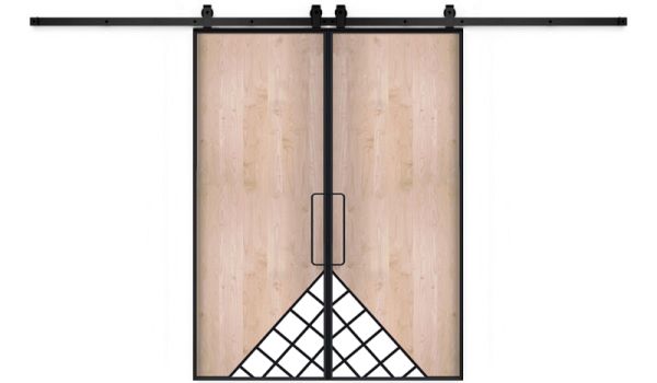 Isle Double Barn Door