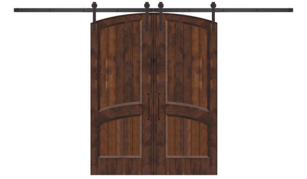 Double Barn Doors, The Perfect Bi Parting Barn Doors, Rustica