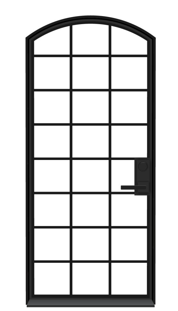 Tillage Exterior Arched Top Door