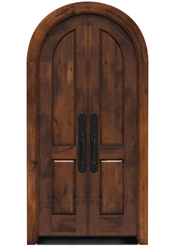 Tuscan Double Front Door