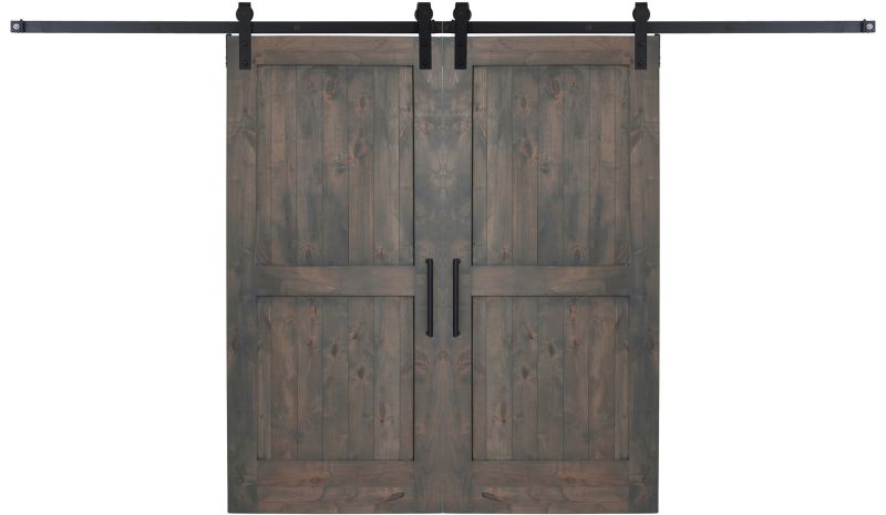 Two Panel Double Barn Door