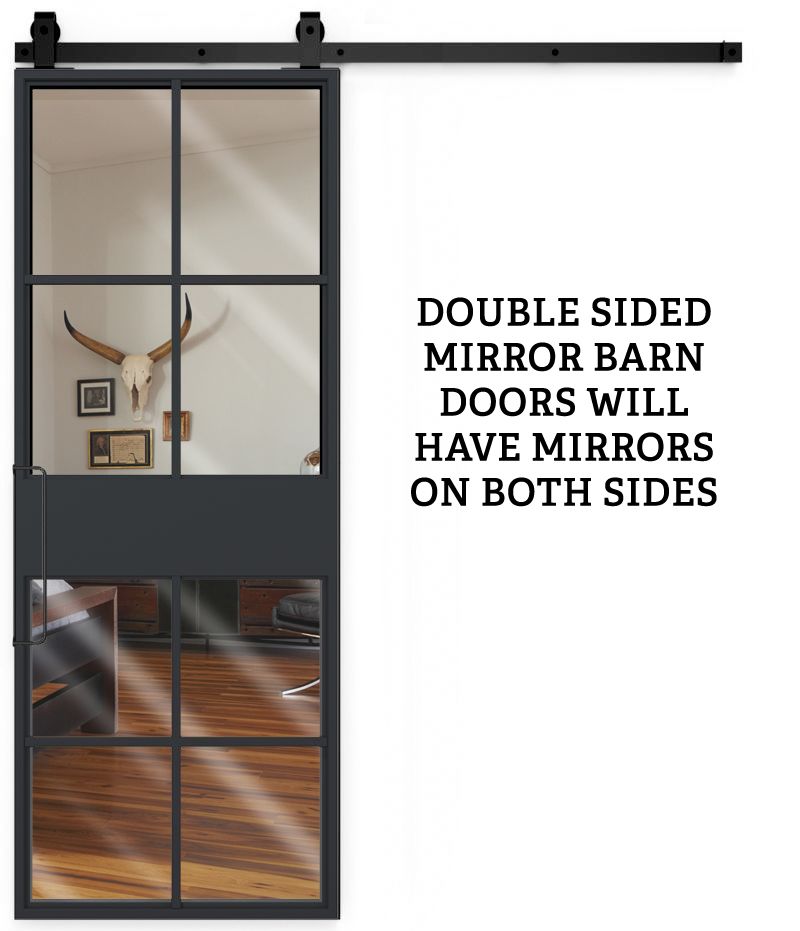 French Terrace Double Mirror Rustica