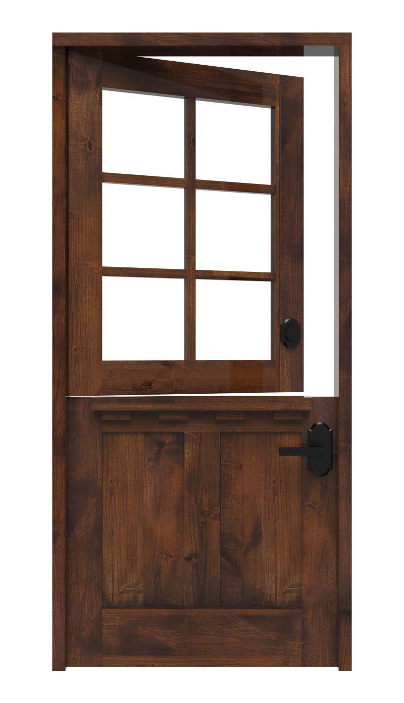 Exterior Dutch Door Rustica