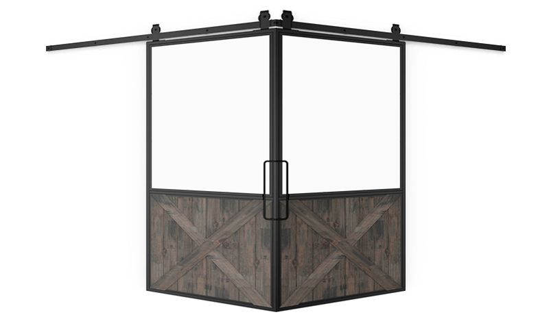 Vision Corner Barn Door