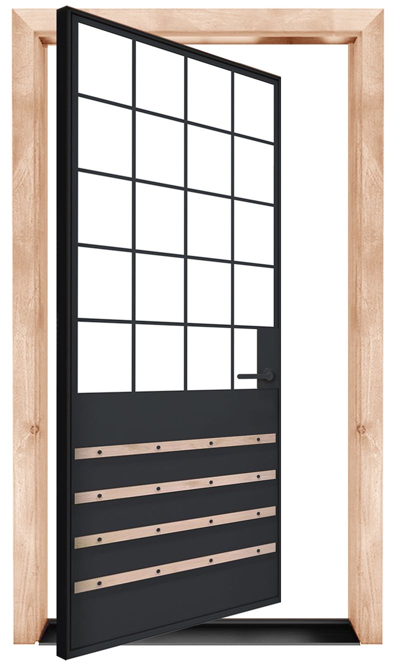 Lander Exterior Pivot Door