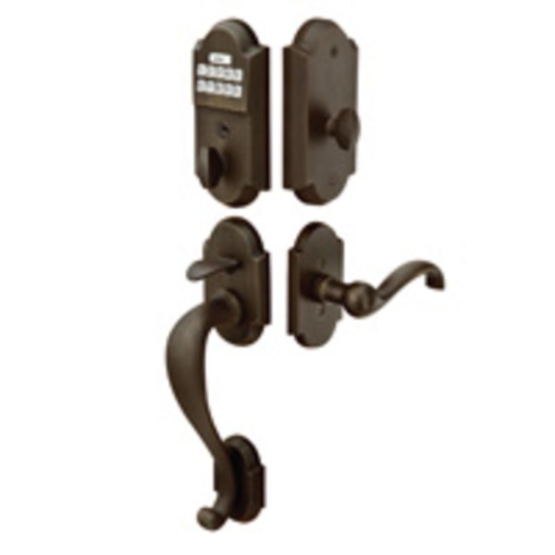 Sandcast Bronze Keypad Entryset