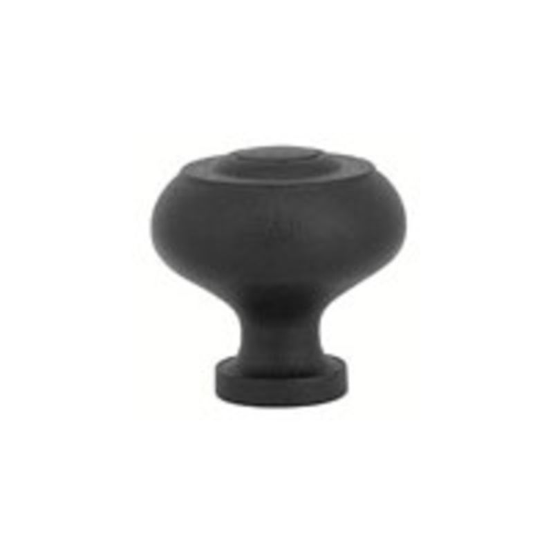 Wrought Steel Brittany Knob 1-1/4