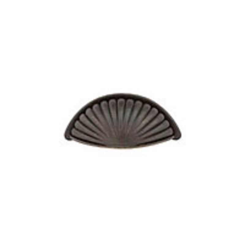 Tuscany Bronze Fluted Bin Pull 4in