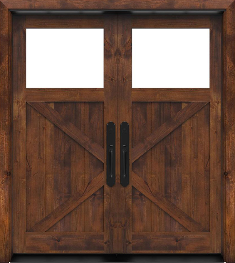 Shoemaker Double Front Door