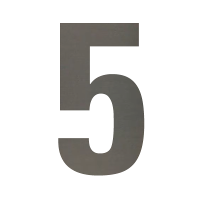 5 Outdoor Number