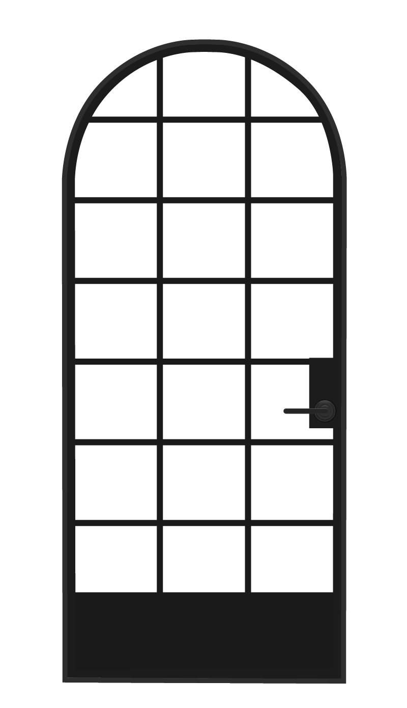 Cropland Interior Full Radius Top Door