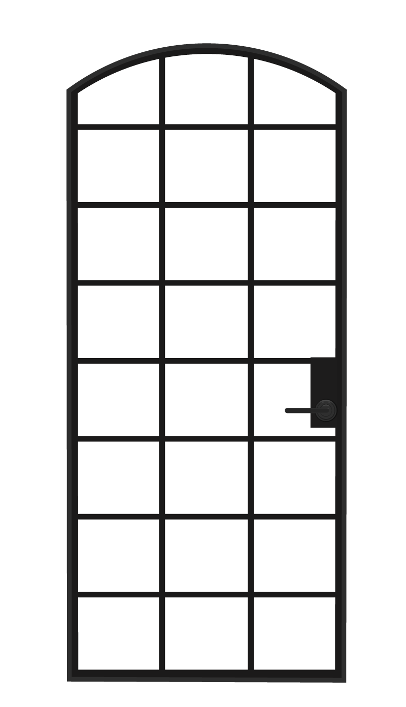 Tillage Interior Arched Top Door