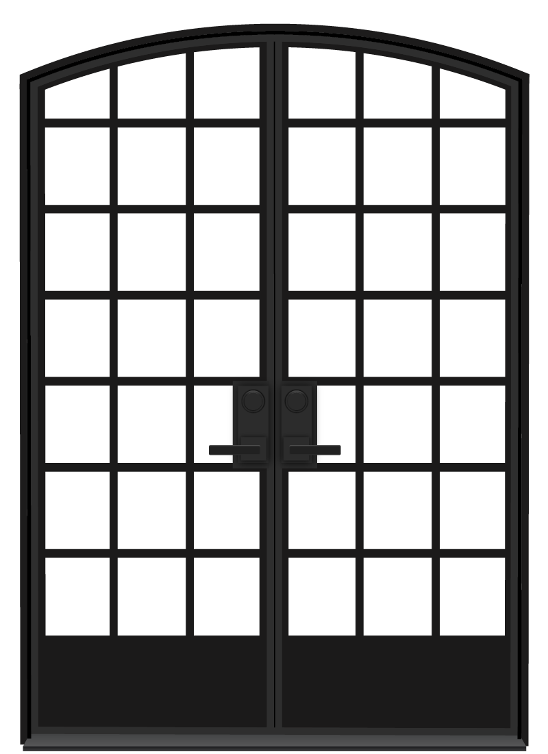 Cropland Exterior Arched Top Double Door