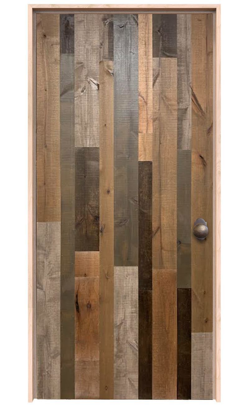 Vertical Rustica Reclaimed Interior Door