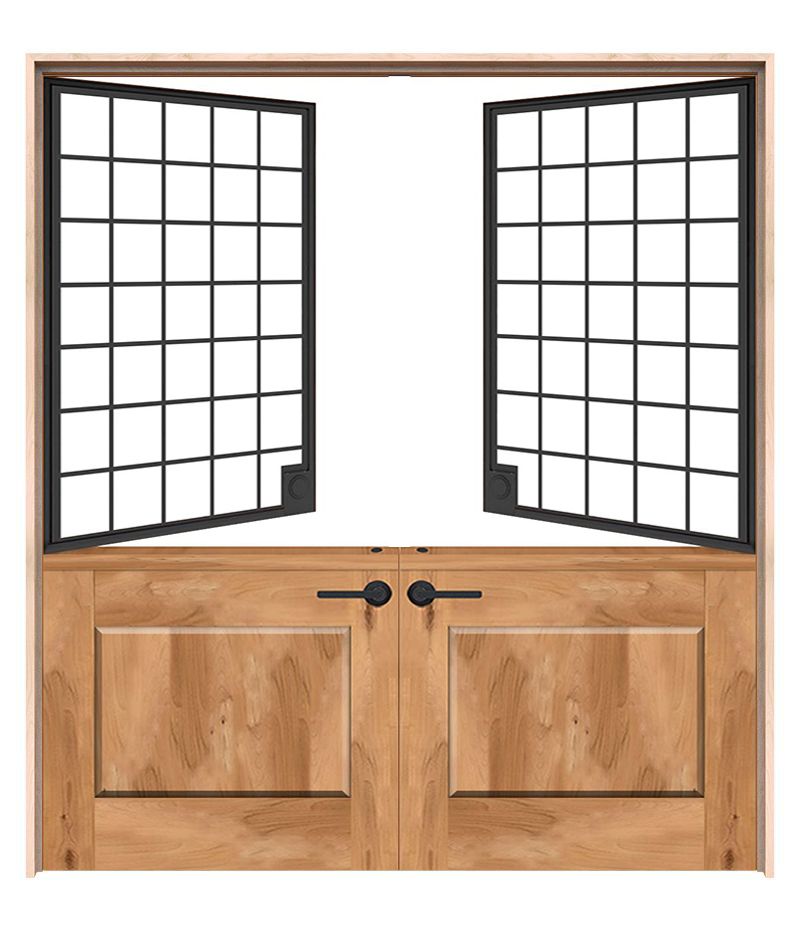 Utah Split Exterior Double Door