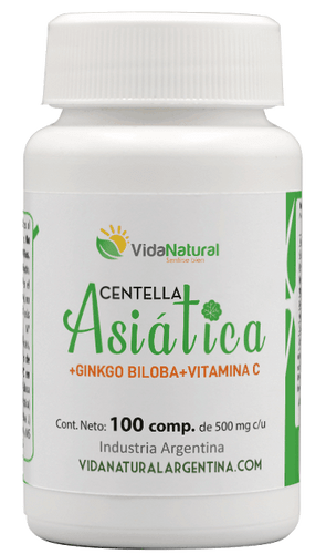 Centella Asiática + Ginkgo + Vit. C