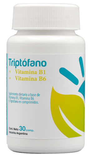 Triptófano + Vit. B1 y B6