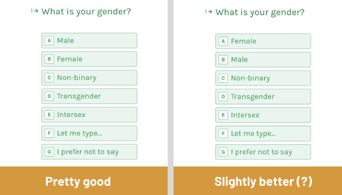 Inclusive forms for diverse people