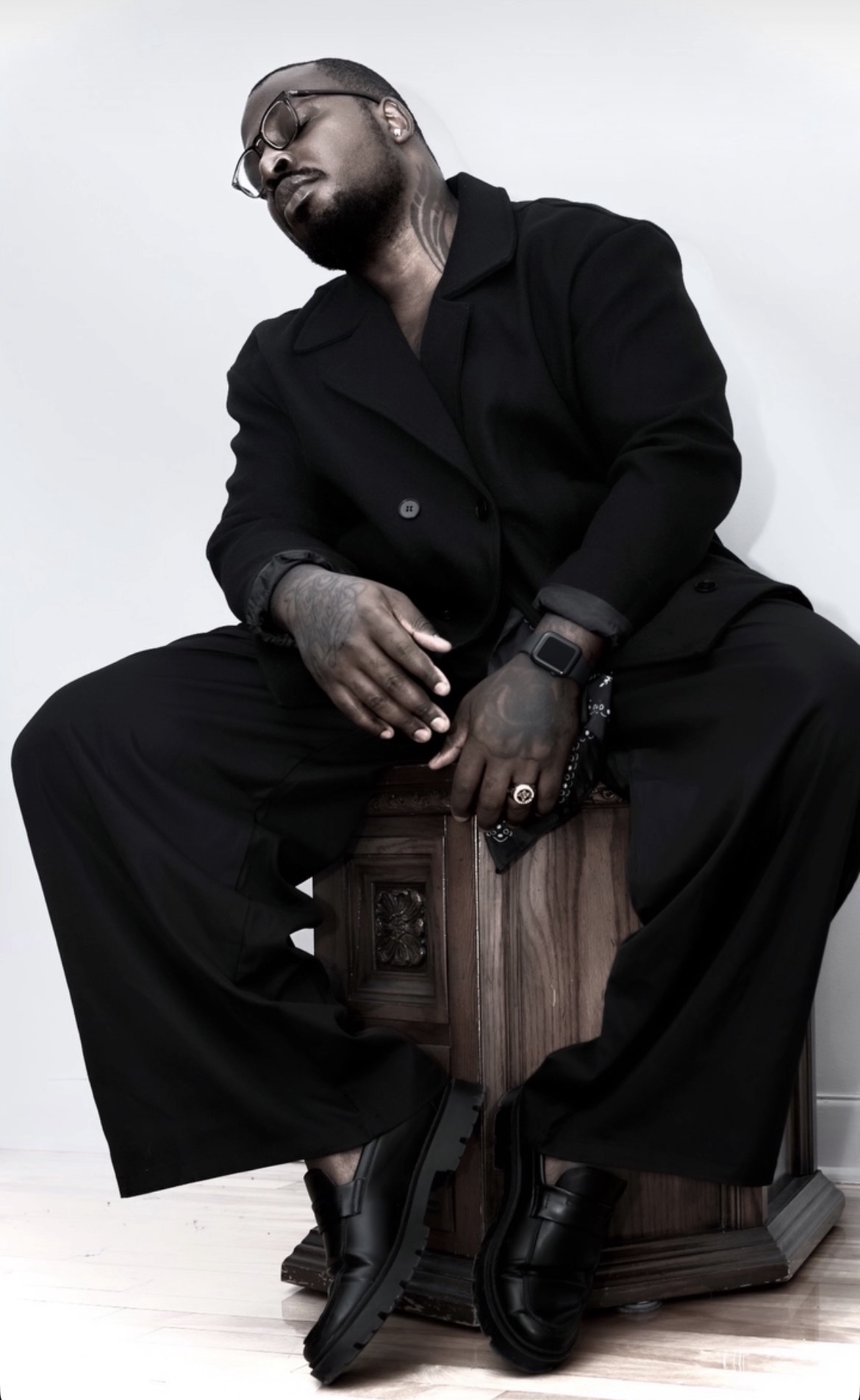 Victor Kwesi editorial creative portrait