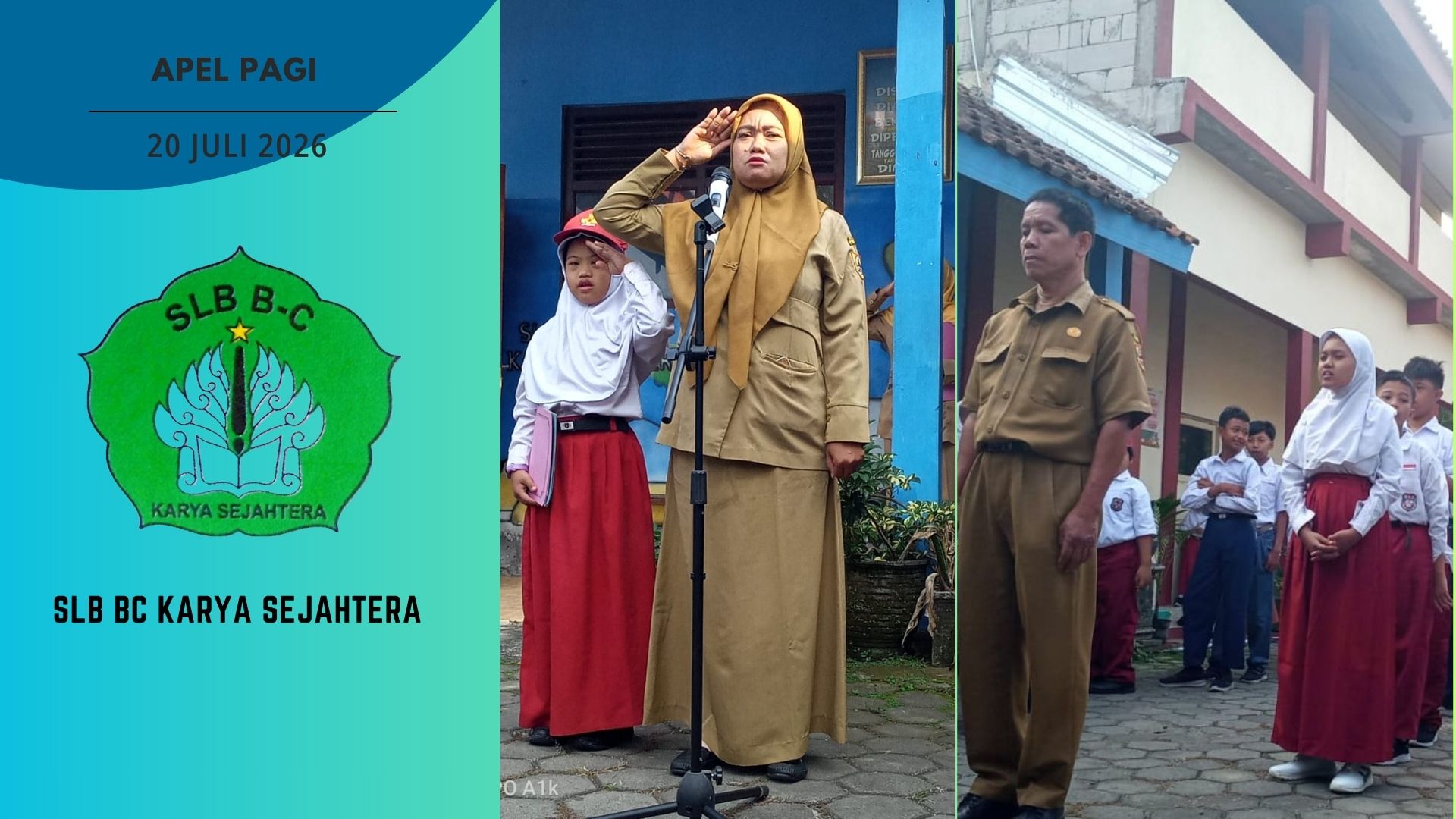 APEL PAGI SLB BC KARYA SEJAHTERA DAN PEMBUKAAN KEGIATAN MPLS SLB BC KARYA SEJAHTERA