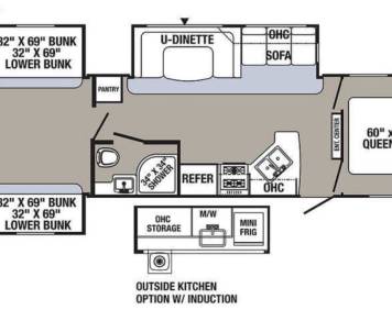 2019 Palomino Puma 31DBTS, RV Rental in 