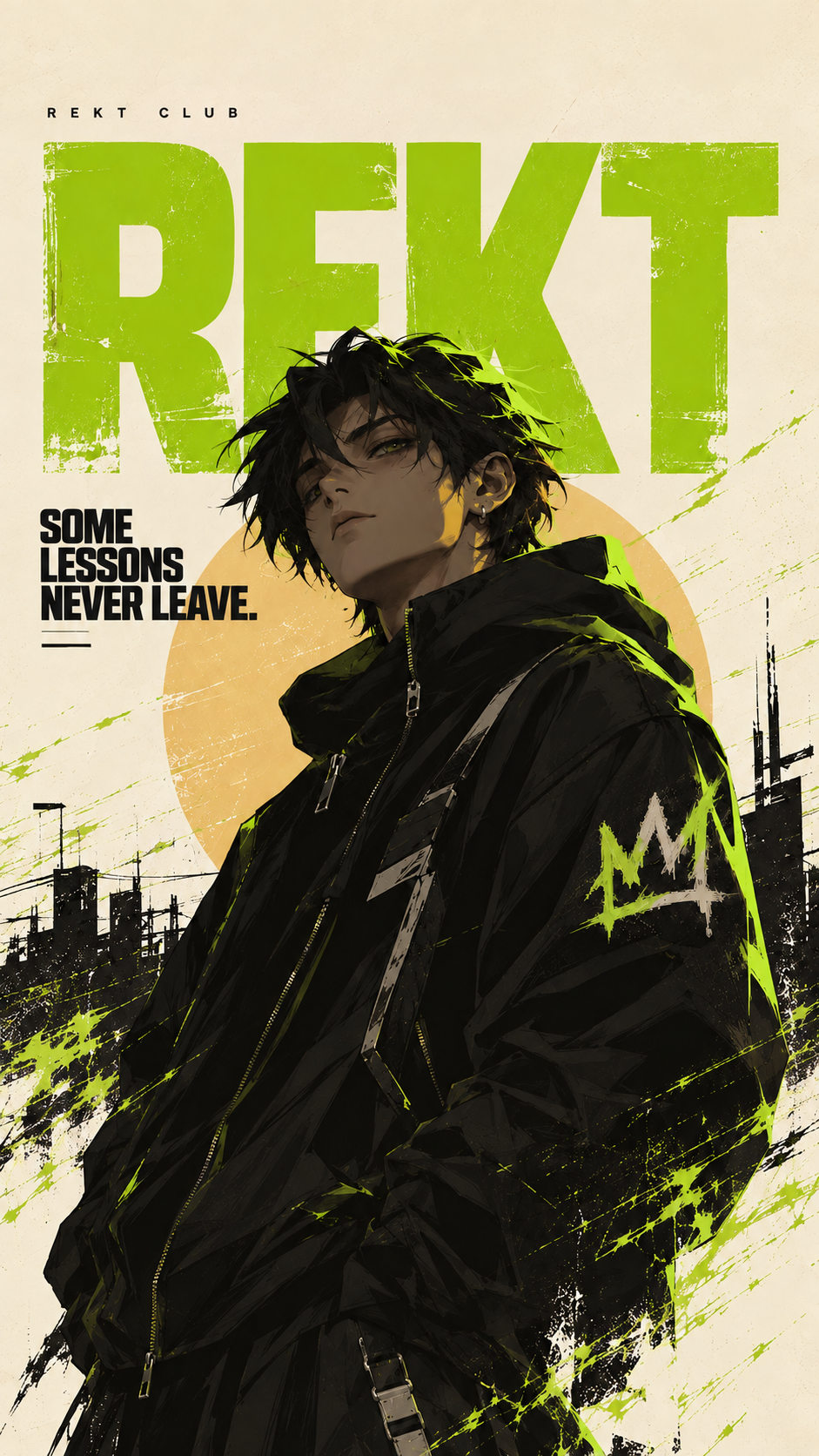 REKT CLUB mobile artwork