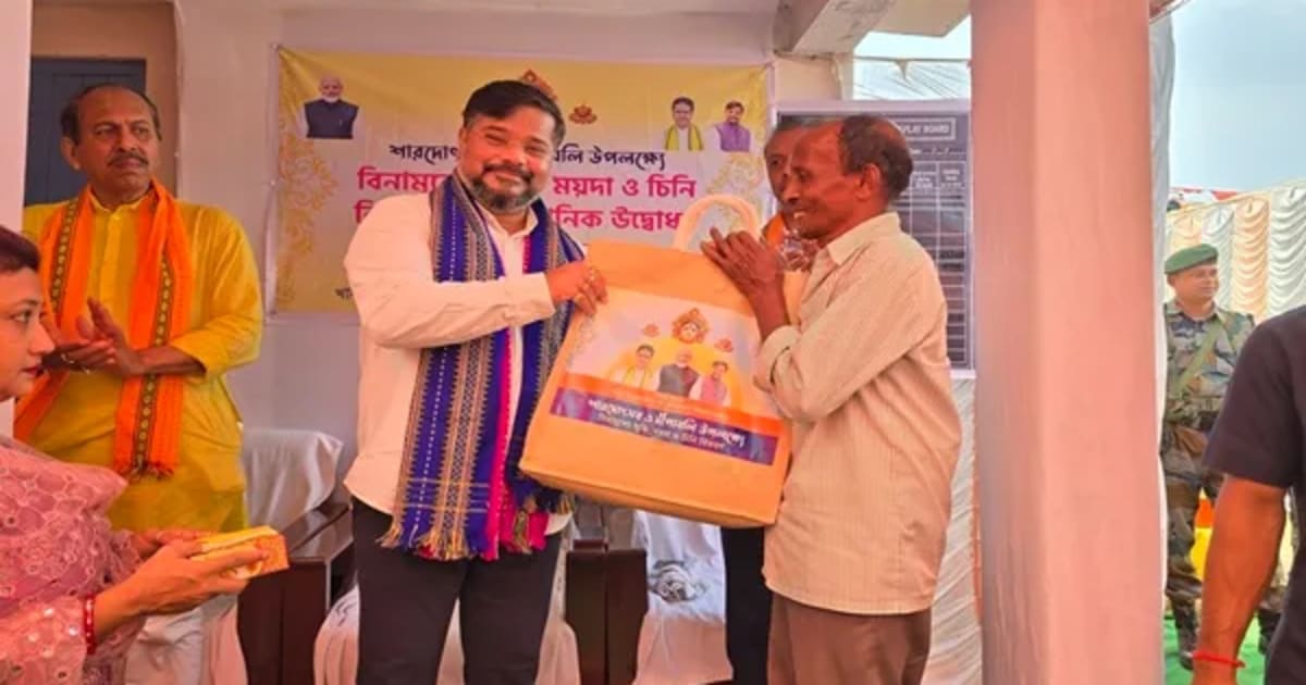 Tripura launches free festive food package for ration card-holding families
