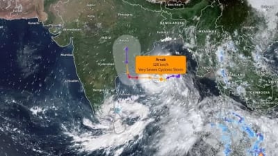 ত্রিপুরায় অতি প্রবল ঘূর্ণিঝড় ‘অর্ণব’ এর প্রভাবের আশঙ্কা নেই