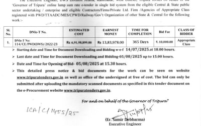 Government Tenders (Tripur.Live)