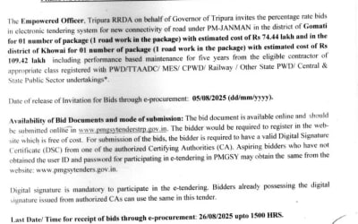 Government Tenders (Tripur.Live)