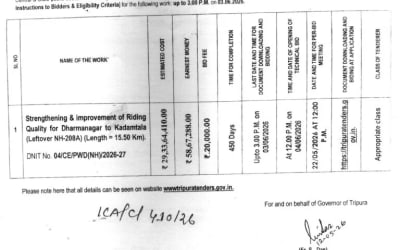 Government Tenders (Tripur.Live)