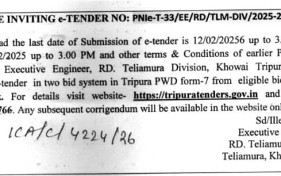 Government Tenders (Tripur.Live)