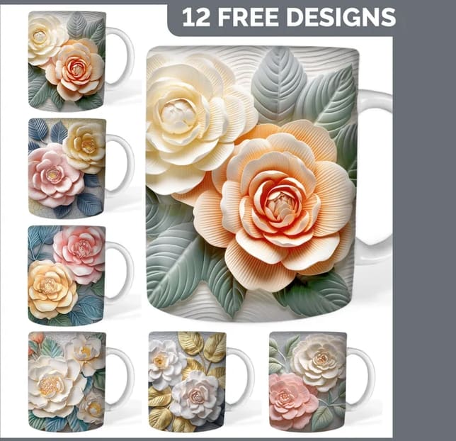 TAZA FLORES 11