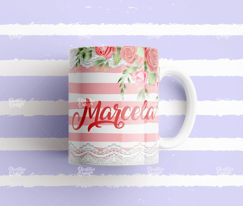 tazas con nombres diseño 133