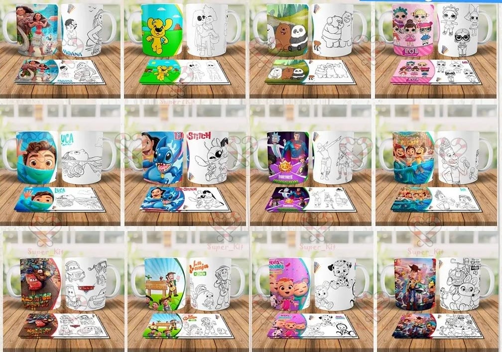taza niño 11 colorear