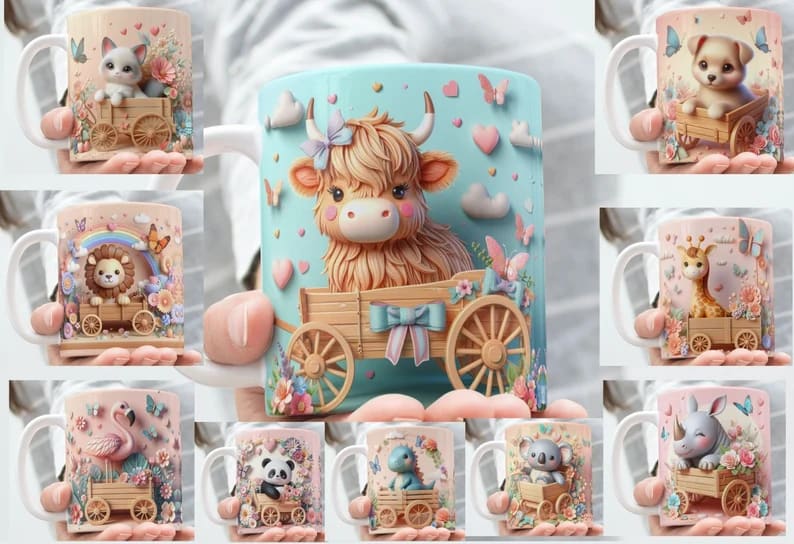 TAZA 3D INFANTIL 21