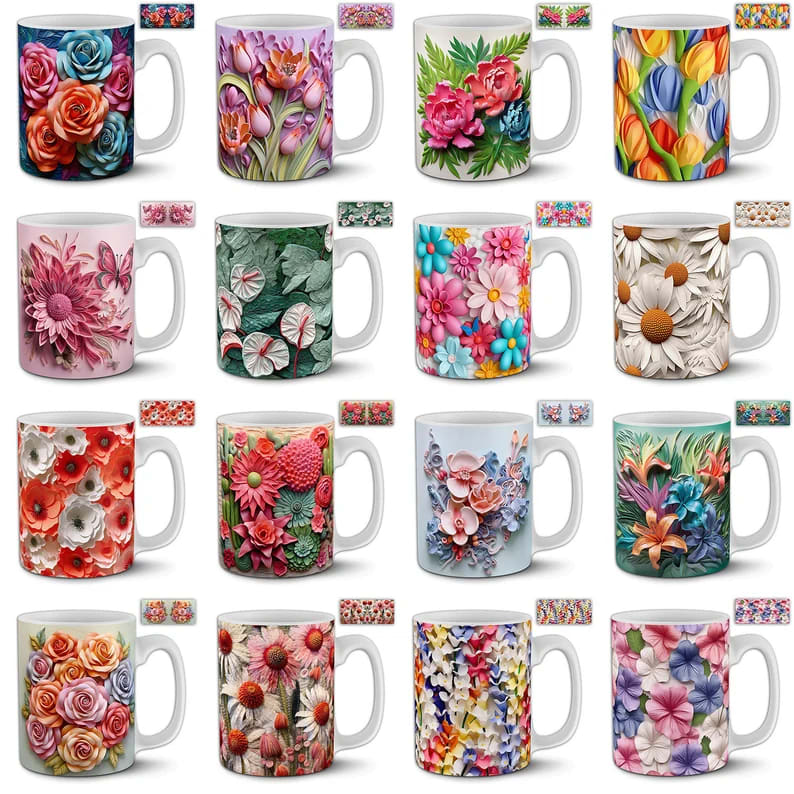 TAZA FLORES 49