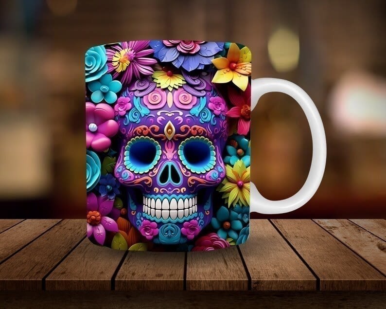 taza dia de muertos 51