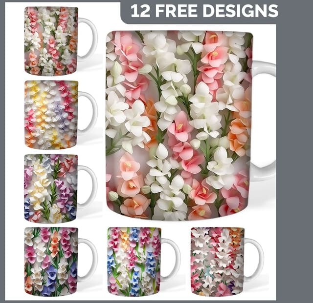 TAZA FLORES 88