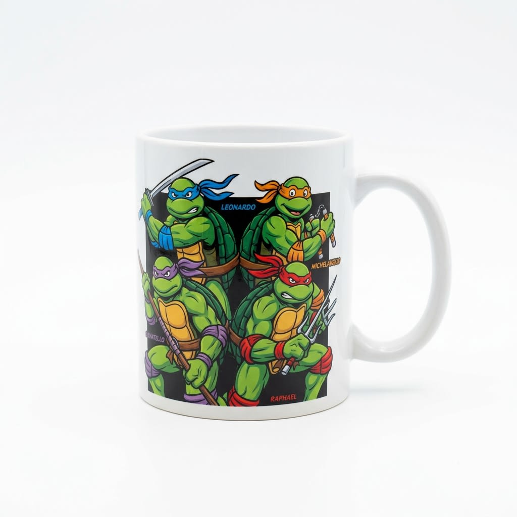 Taza Tortugas Ninja
