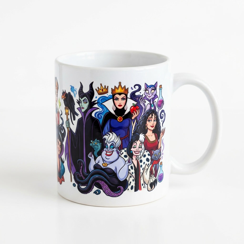 Taza Villanas Disney