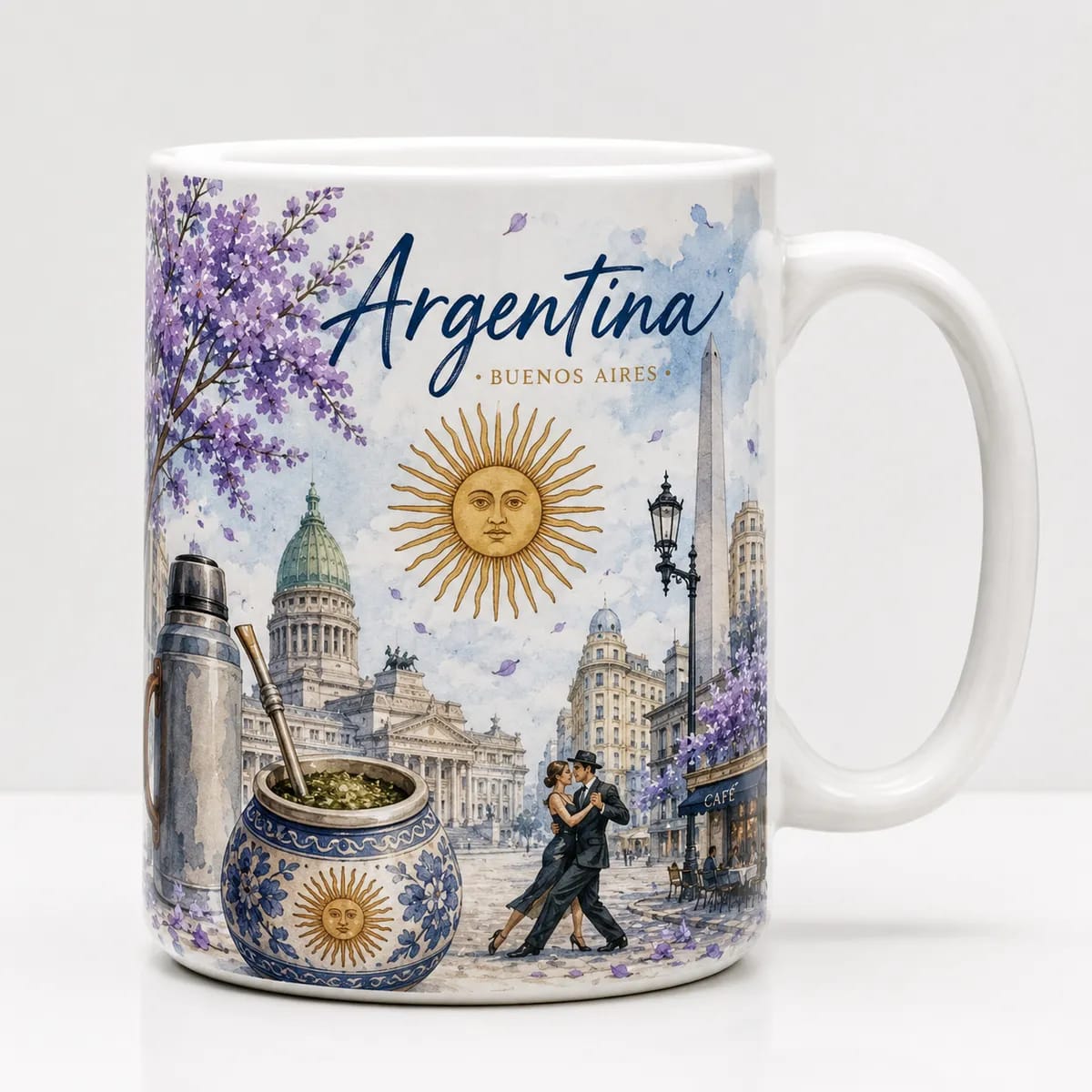 Taza Maravillas Nacionales - Argentina Modelo 9